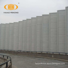 Anti noise wall panel noise absorbing fence